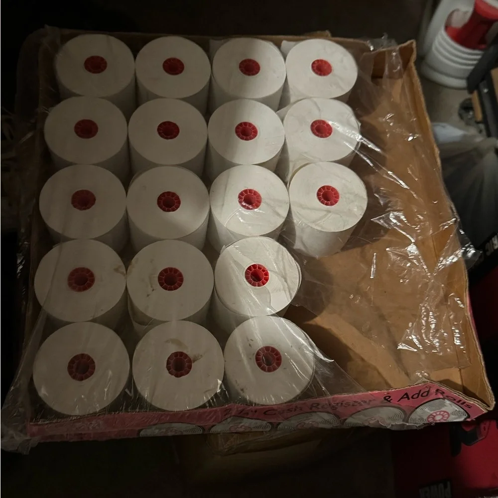 Perfect Print 18 ct Cash Register White Rolls